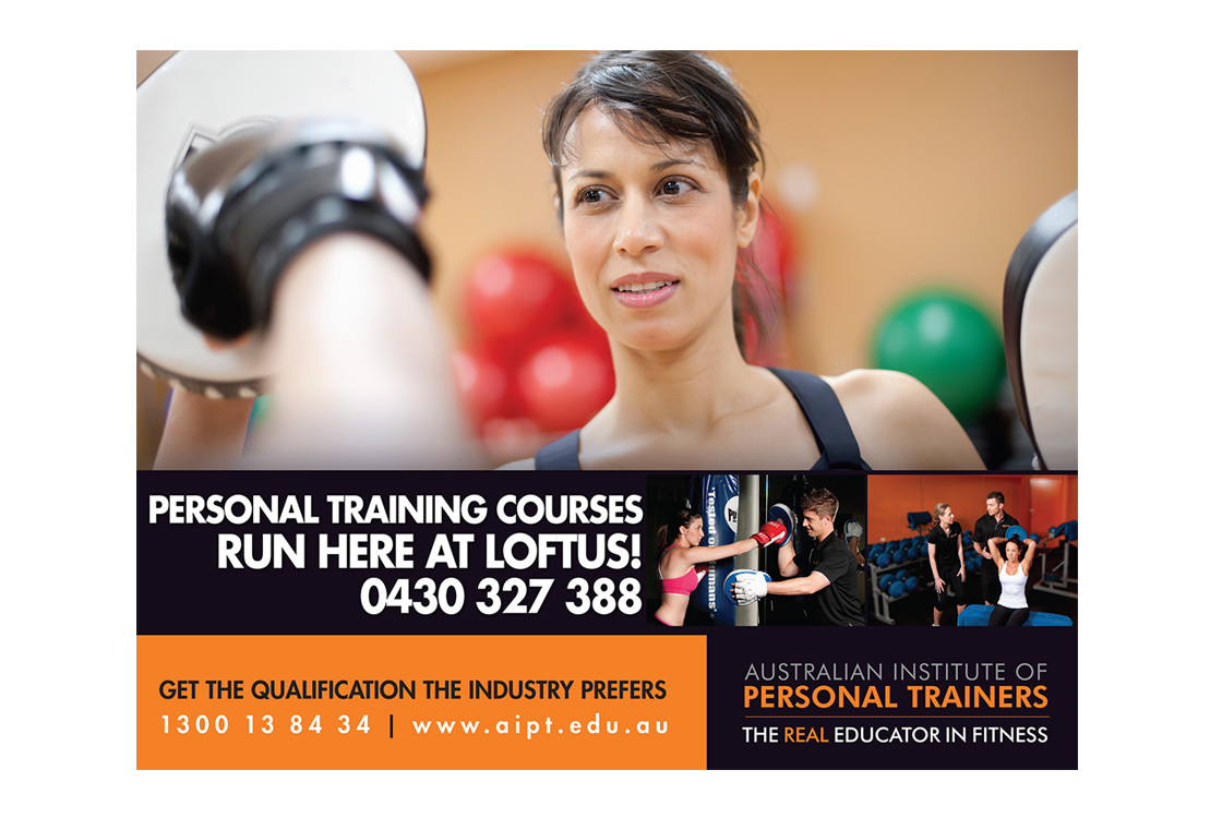 Australian Institute of Personal Trainers campus decal