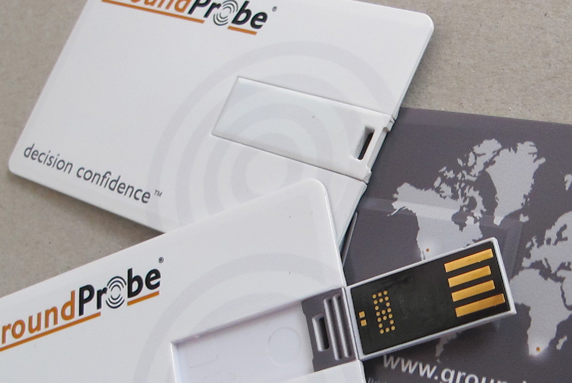 GroundProbe corporate USB cards