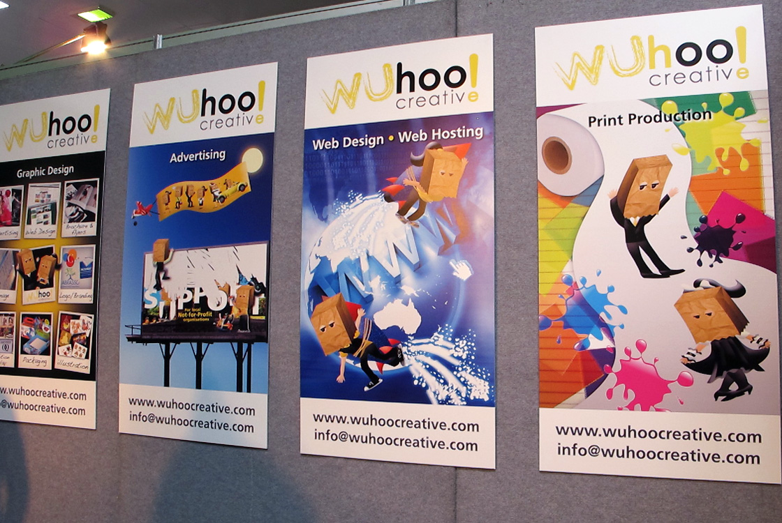 Wuhoo! Creative GNS marketFair 2010 banners