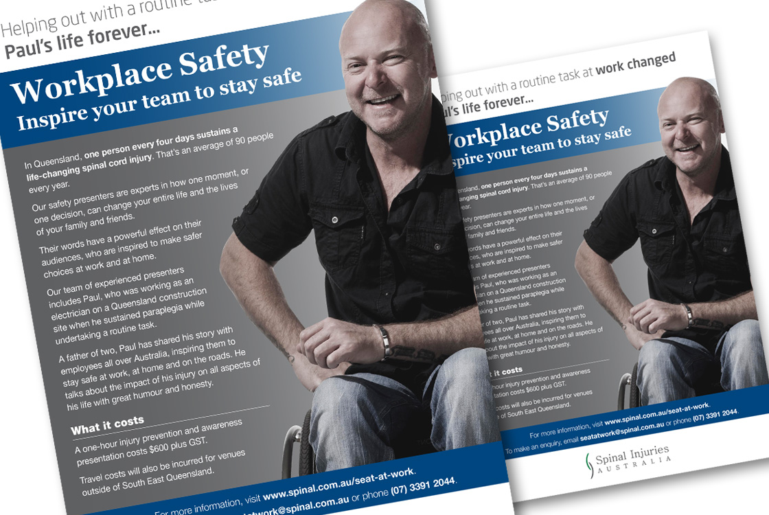 Spinal Injuries Australia Workplace Safety A4