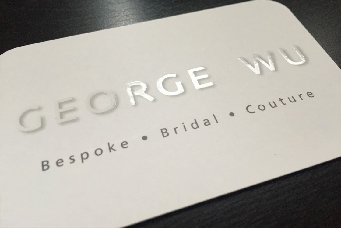 George Wu Business card