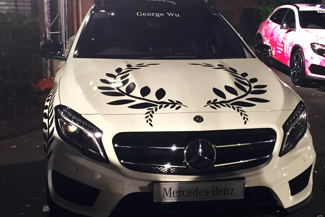 George Wu MBFF 2015 car wrap